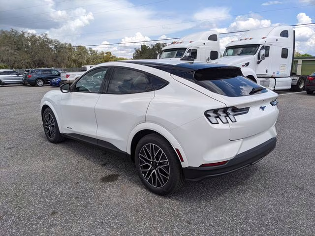 2026 Star White Metallic Tri-Coat Ford Mustang Mach-E Premium RWD SUV