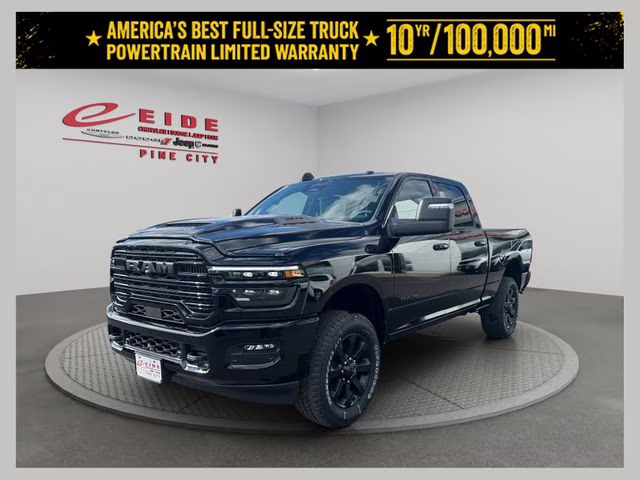 2026 Diamond Black Crystal Pearlcoat Ram 2500 Laramie Night Edition 4X4 Truck
