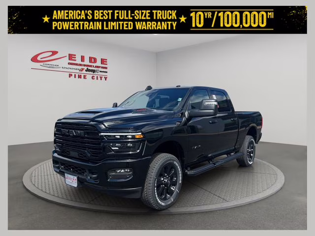 2026 Diamond Black Crystal Pearlcoat Ram 2500 Laramie Night Edition 4X4 Truck