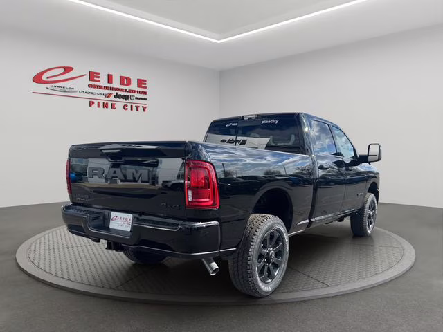 2026 Diamond Black Crystal Pearlcoat Ram 2500 Laramie Night Edition 4X4 Truck