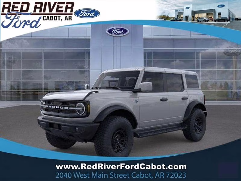 2026 Avalanche Gray Ford Bronco Outer Banks 4X4 SUV