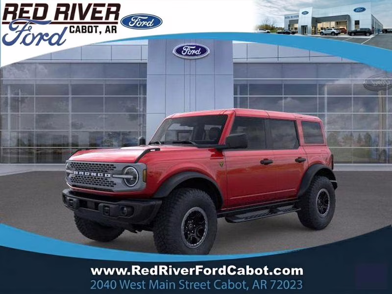 2026 Ruby Red Metallic Tinted Clearcoat Ford Bronco Badlands 4X4 SUV