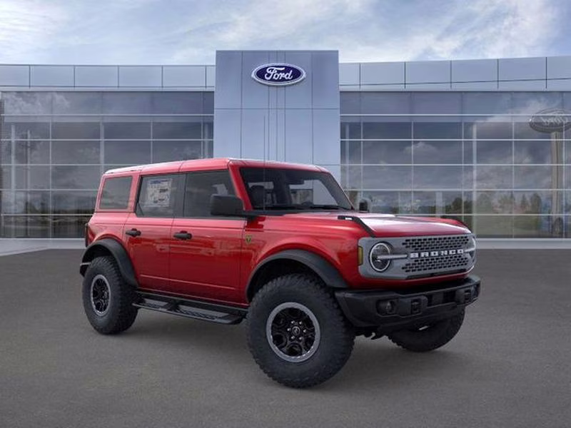 2026 Ruby Red Metallic Tinted Clearcoat Ford Bronco Badlands 4X4 SUV