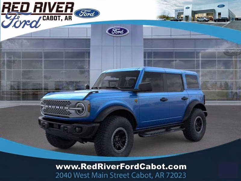 2026 Velocity Blue Metallic Ford Bronco Badlands 4X4 SUV