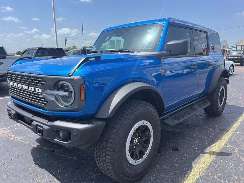2026 Velocity Blue Metallic Ford Bronco Badlands 4X4 SUV