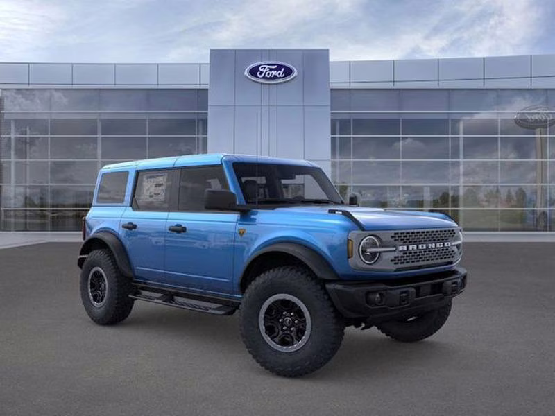 2026 Velocity Blue Metallic Ford Bronco Badlands 4X4 SUV