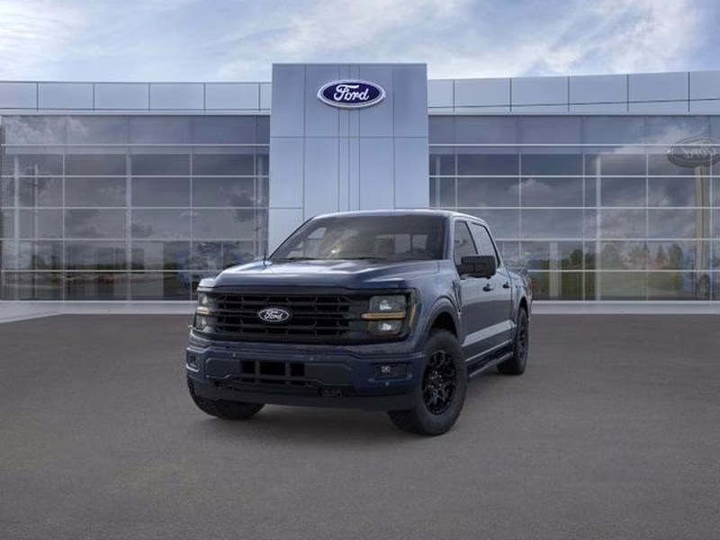 2026 Antimatter Blue Metallic Ford F-150 XLT 4X4 Truck