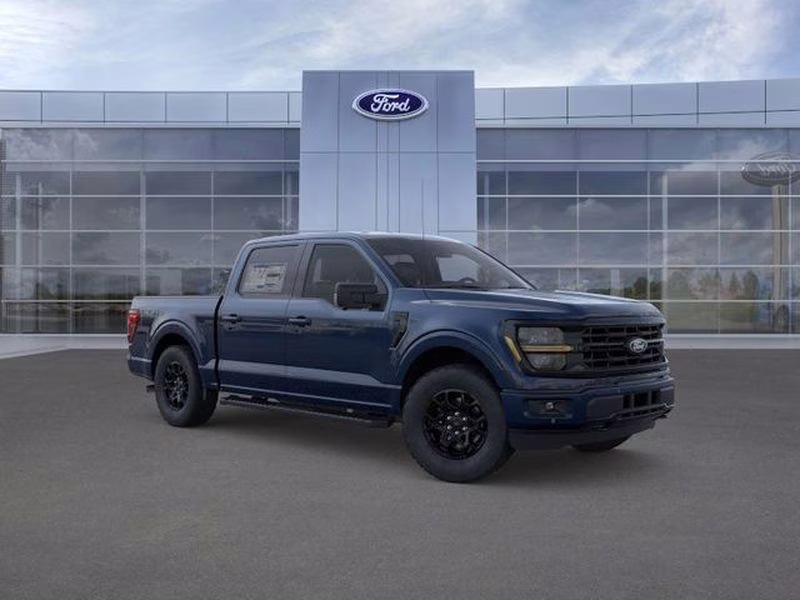 2026 Antimatter Blue Metallic Ford F-150 XLT 4X4 Truck