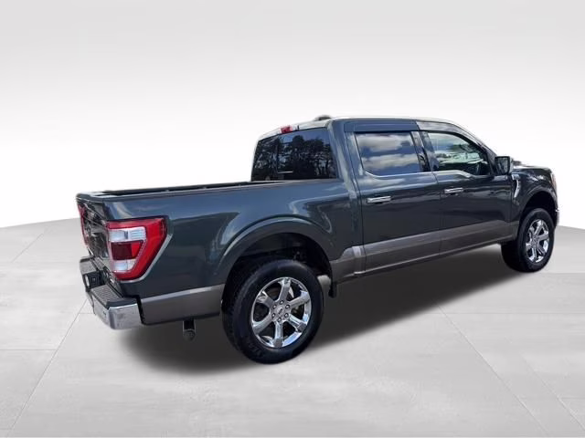 2021 Gray Ford F-150 Lariat 4X4 Truck