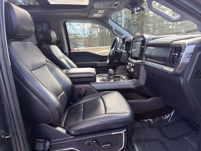 2021 Gray Ford F-150 Lariat 4X4 Truck