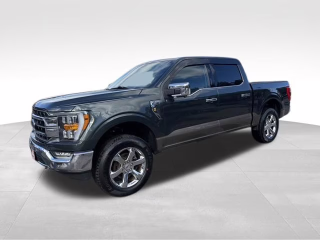 2021 Gray Ford F-150 Lariat 4X4 Truck