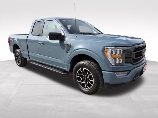 2023 Blue Ford F-150 XLT 4X4 Truck