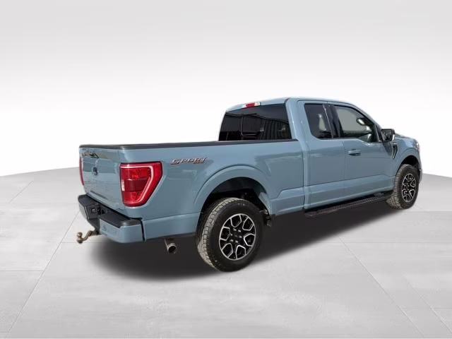 2023 Blue Ford F-150 XLT 4X4 Truck