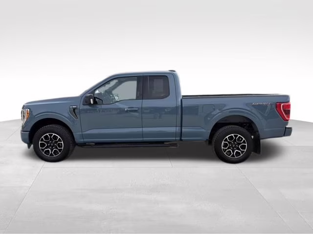 2023 Blue Ford F-150 XLT 4X4 Truck