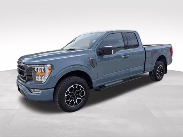 2023 Blue Ford F-150 XLT 4X4 Truck
