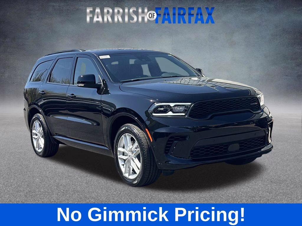 2026 DB Black Crystal Clearcoat Dodge Durango GT Plus AWD SUV