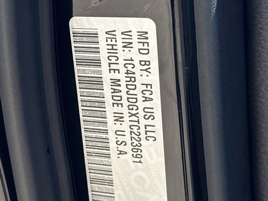 2026 DB Black Crystal Clearcoat Dodge Durango GT Plus AWD SUV