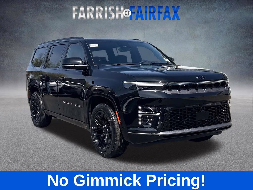 2026 High Gloss Black Jeep Grand Wagoneer Limited Reserve 4X4 SUV