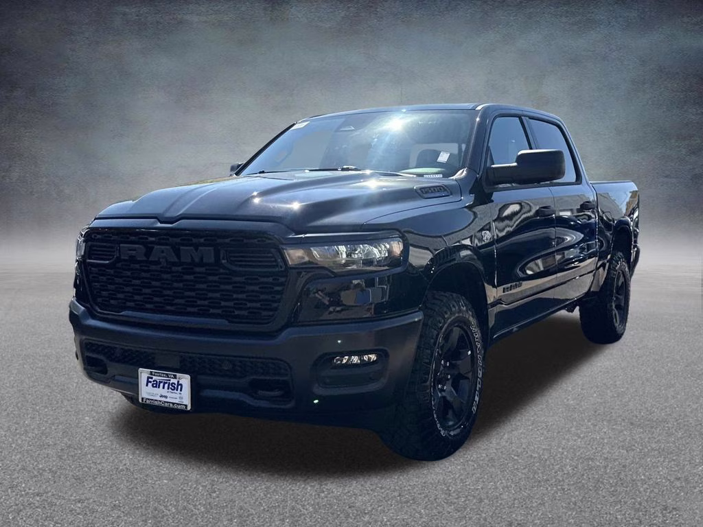 2026 Diamond Black Crystal Pearlcoat Ram 1500 Warlock 4X4 Truck