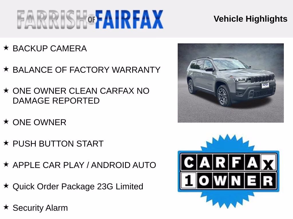 2026 Sting-Gray Clearcoat Jeep Cherokee Limited 4X4 SUV