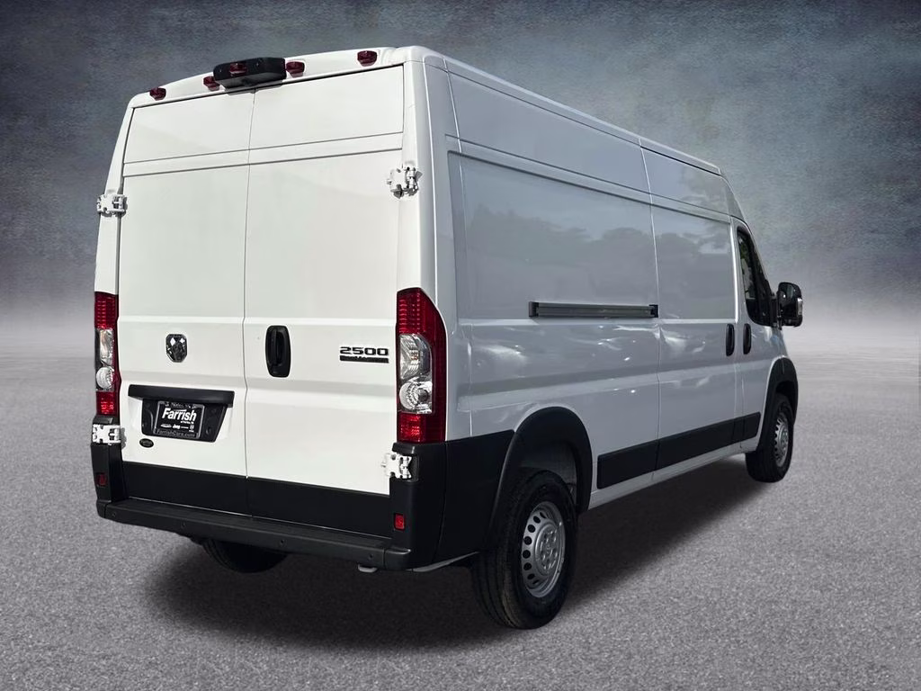 2026 Bright White Clearcoat Ram ProMaster 2500 High Roof FWD Van