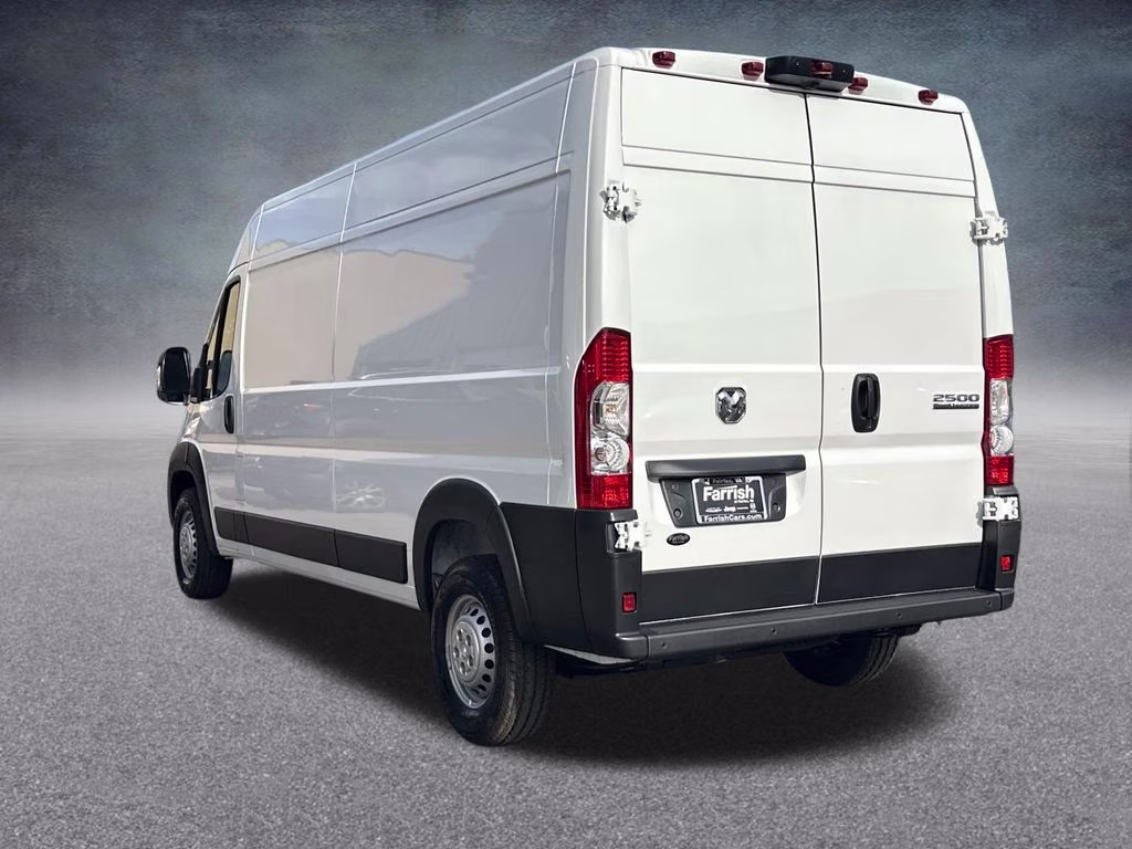2026 Bright White Clearcoat Ram ProMaster 2500 High Roof FWD Van
