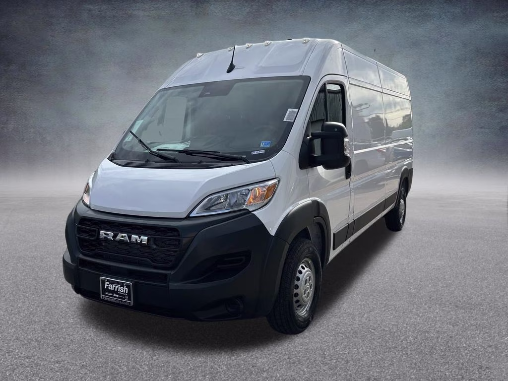 2026 Bright White Clearcoat Ram ProMaster 2500 High Roof FWD Van