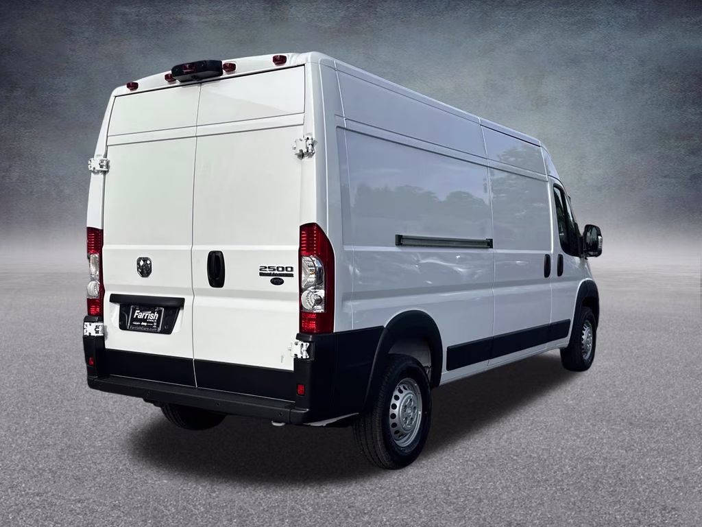 2026 Bright White Clearcoat Ram ProMaster 2500 High Roof FWD Van