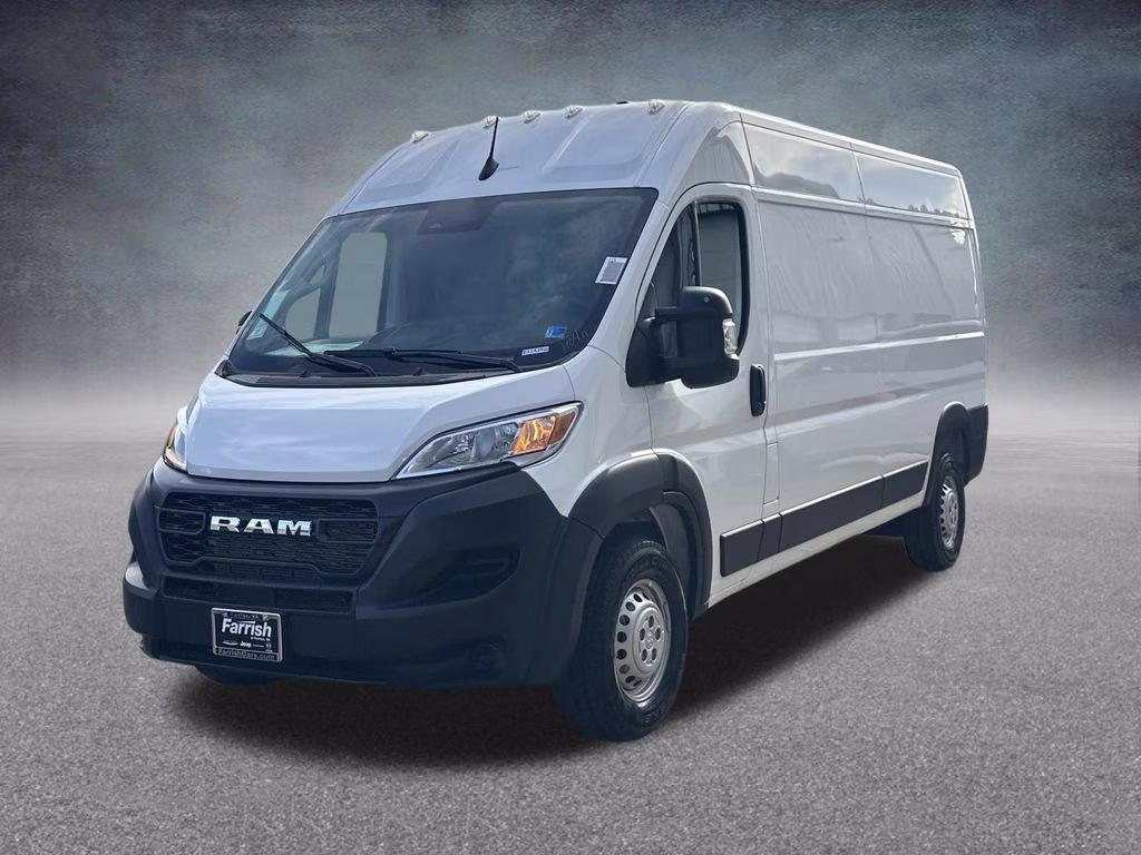2026 Bright White Clearcoat Ram ProMaster 2500 High Roof FWD Van