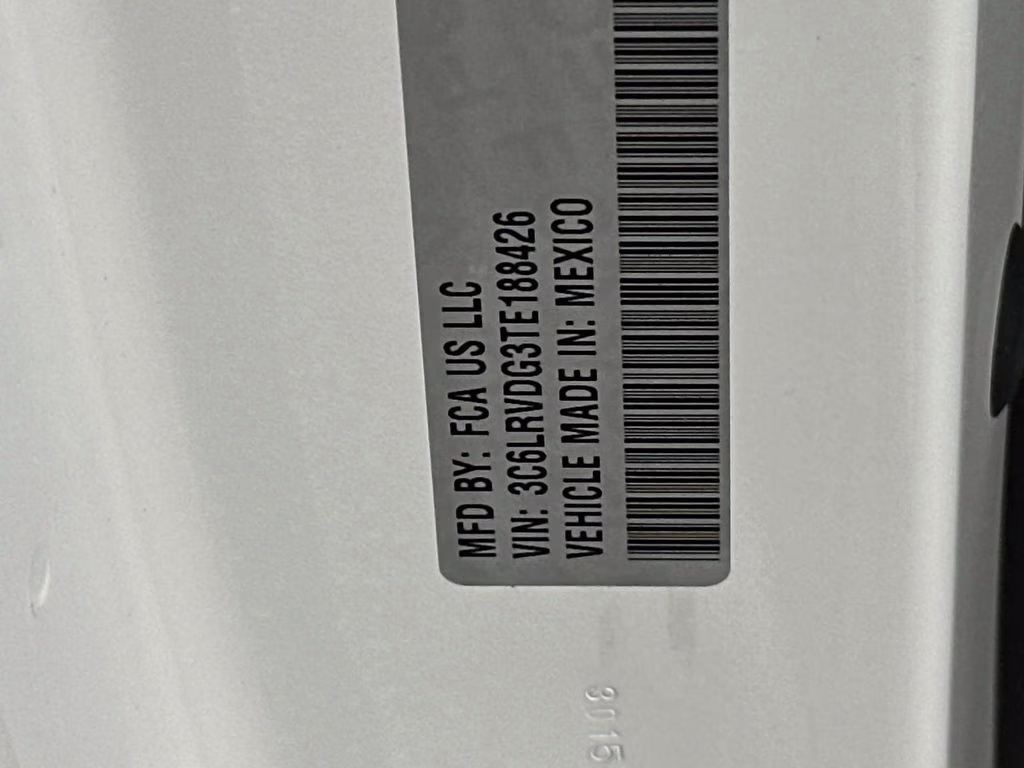 2026 Bright White Clearcoat Ram ProMaster 2500 High Roof FWD Van