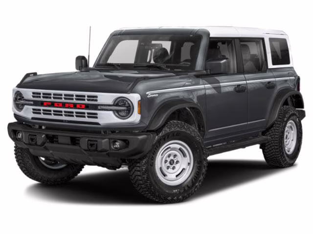 2026 Avalanche Gray Ford Bronco Heritage Edition 4X4 Convertible