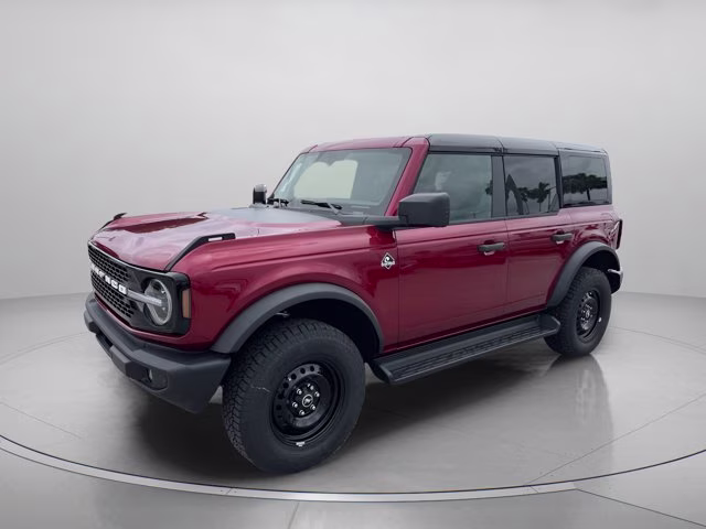 2026 Ruby Red Metallic Tinted Clearcoat Ford Bronco Outer Banks 4X4 Convertible