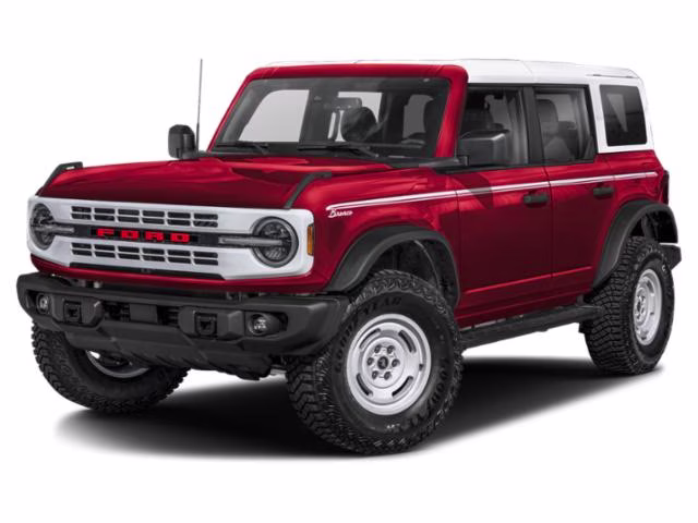 2026 Ruby Red Metallic Tinted Clearcoat Ford Bronco Heritage Edition 4X4 Convertible
