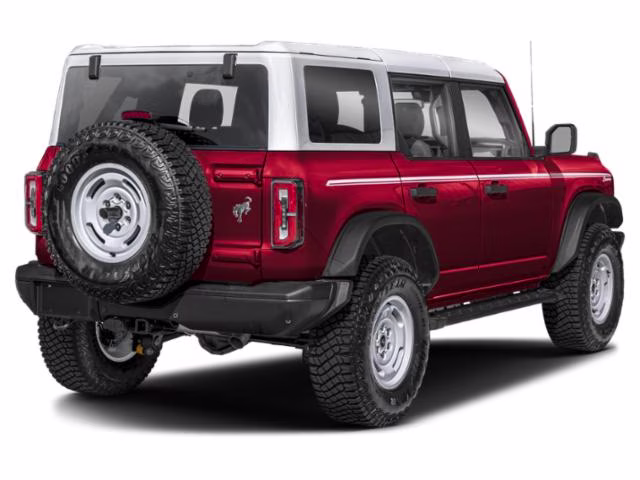 2026 Ruby Red Metallic Tinted Clearcoat Ford Bronco Heritage Edition 4X4 Convertible