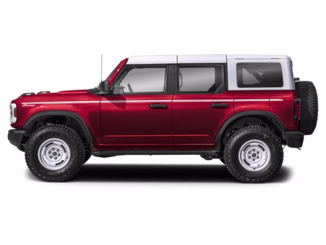 2026 Ruby Red Metallic Tinted Clearcoat Ford Bronco Heritage Edition 4X4 Convertible