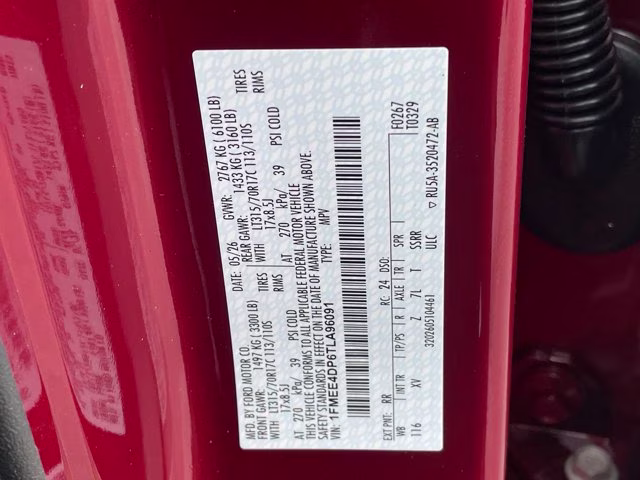 2026 Ruby Red Metallic Tinted Clearcoat Ford Bronco Heritage Edition 4X4 Convertible