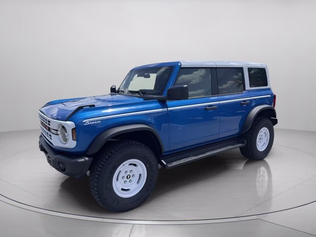 2026 Velocity Blue Metallic Ford Bronco Heritage Edition 4X4 Convertible