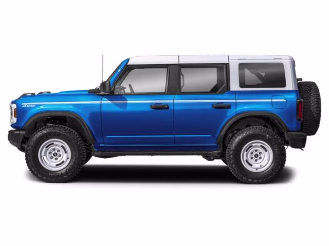 2026 Velocity Blue Metallic Ford Bronco Heritage Edition 4X4 Convertible