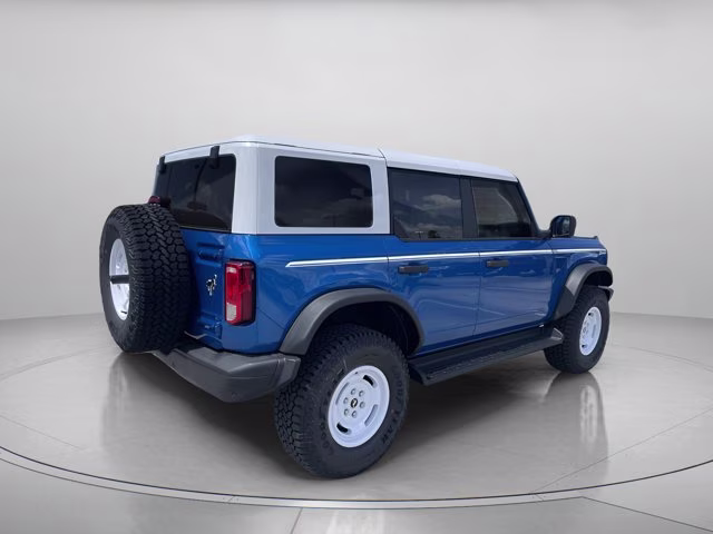 2026 Velocity Blue Metallic Ford Bronco Heritage Edition 4X4 Convertible