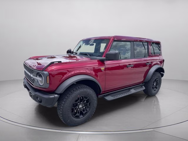 2026 Ruby Red Metallic Tinted Clearcoat Ford Bronco Badlands 4X4 Convertible