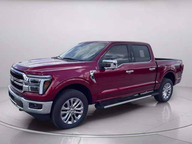 2026 Ruby Red Metallic Tinted Clearcoat Ford F-150 LARIAT 4X4 Truck