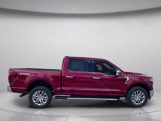 2026 Ruby Red Metallic Tinted Clearcoat Ford F-150 LARIAT 4X4 Truck