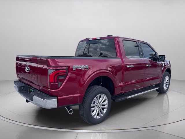2026 Ruby Red Metallic Tinted Clearcoat Ford F-150 LARIAT 4X4 Truck