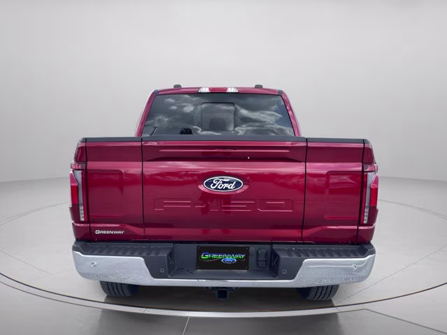 2026 Ruby Red Metallic Tinted Clearcoat Ford F-150 LARIAT 4X4 Truck