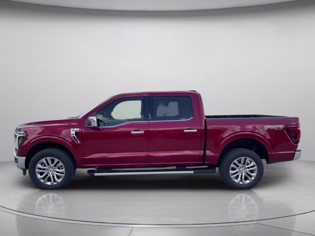 2026 Ruby Red Metallic Tinted Clearcoat Ford F-150 LARIAT 4X4 Truck