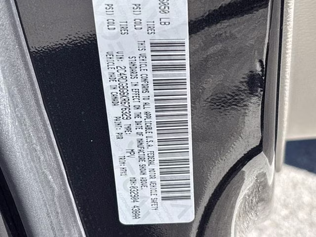 2019 Black Onyx Crystal Pearlcoat Dodge Grand Caravan SE FWD Van
