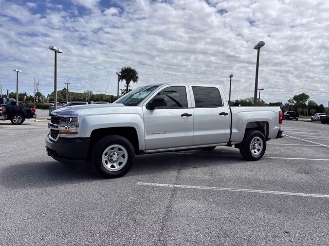 2018 Silver Ice Metallic Chevrolet Silverado 1500 Work Truck RWD Truck