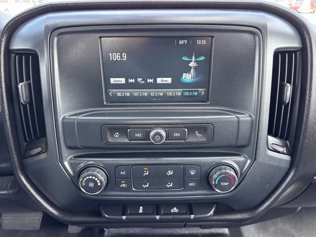 2018 Silver Ice Metallic Chevrolet Silverado 1500 Work Truck RWD Truck
