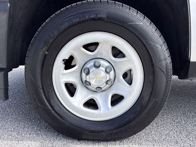 2018 Silver Ice Metallic Chevrolet Silverado 1500 Work Truck RWD Truck