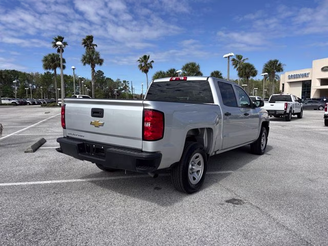 2018 Silver Ice Metallic Chevrolet Silverado 1500 Work Truck RWD Truck